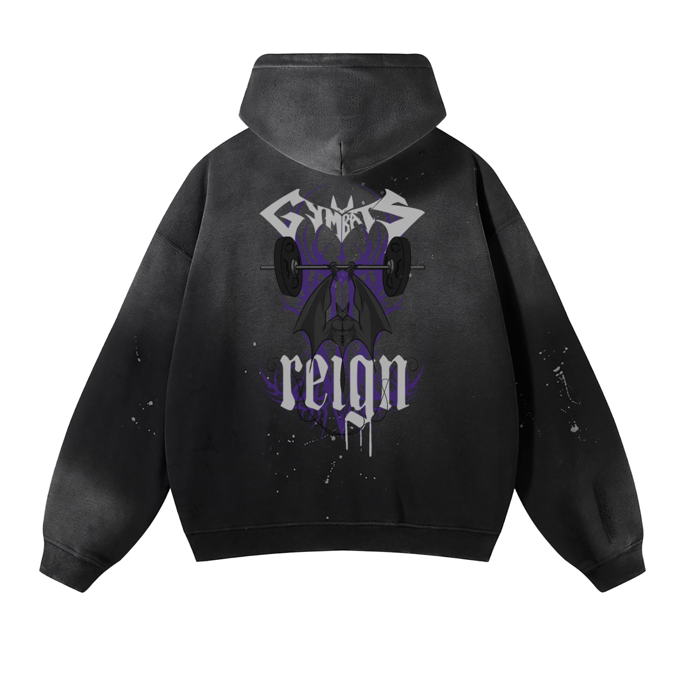 Gothic Reign Vintage Hoodie